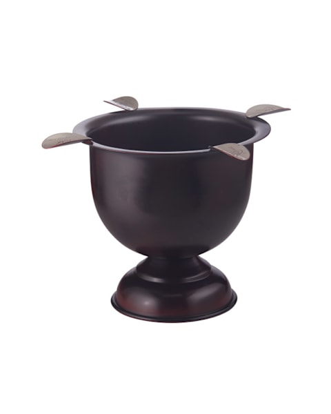 Stinky Tall Ashtray Antique Cherry Black