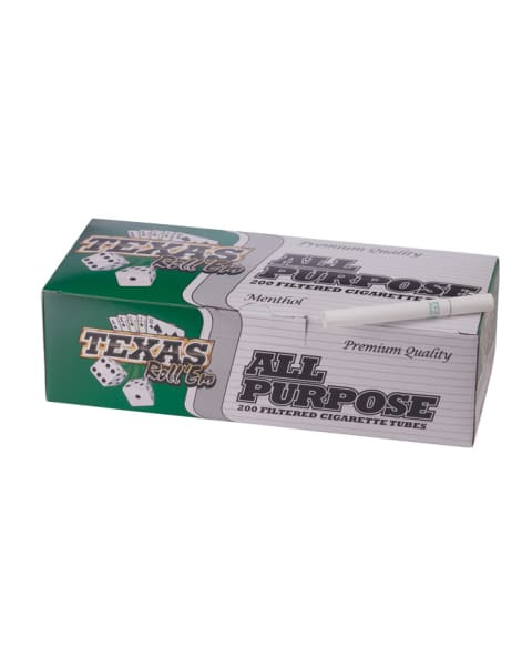 Texas Roll'Em RYO Menthol Tubes