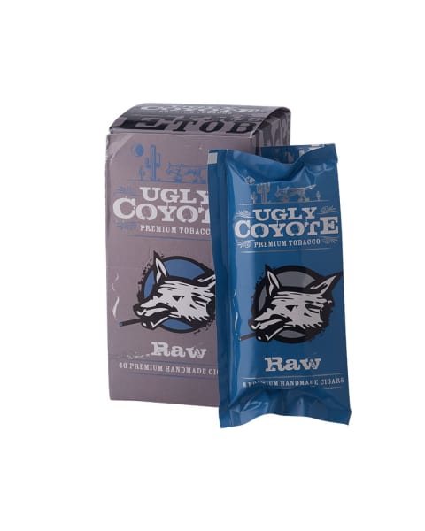 Ugly Coyote Raw 5/8 Upright of 40 Cigars