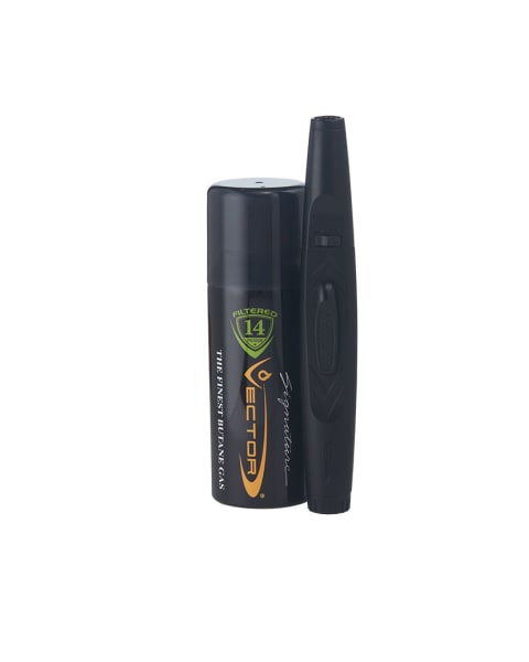 Vector Avenger Black Matte Torch Lighter