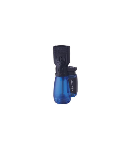 Vector Drone Triple Torch Lighter Blue