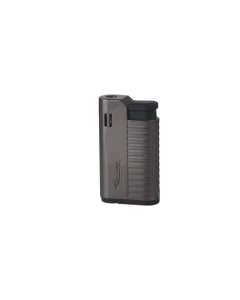 Vector Hammer Gunmetal Satin Single Torch Lighter