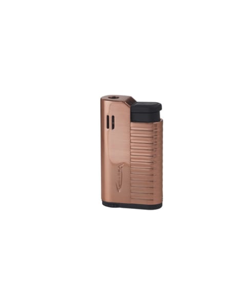 Vector Hammer Rose Gold Satin Single Torch Lighter