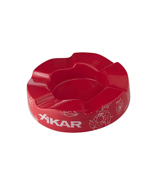 Xikar Wave Ashtray Red