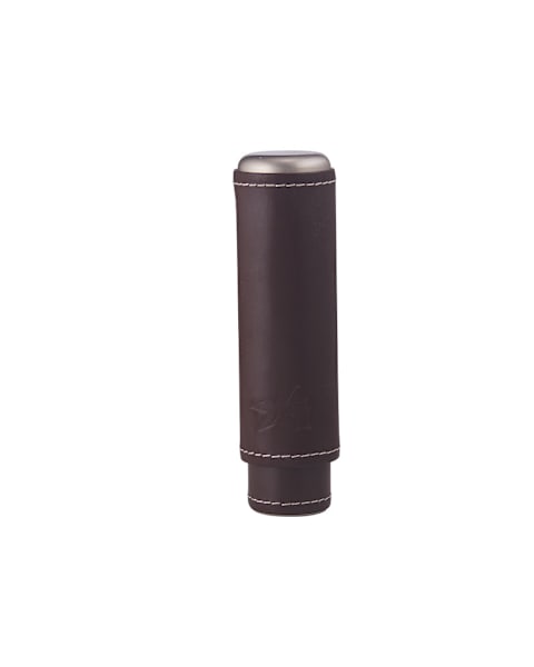 Xikar Envoy Leather Single Cognac Cigar Case