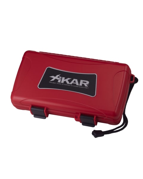 Xikar 5 Count Humidor Red