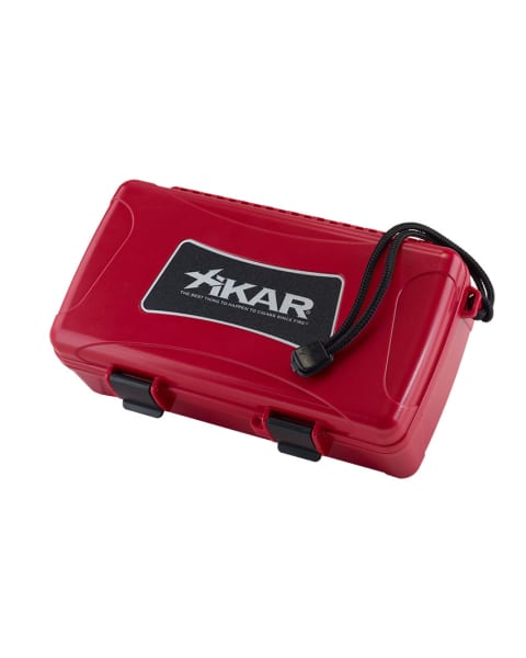 Xikar 10 Count Red Cigar Humidor