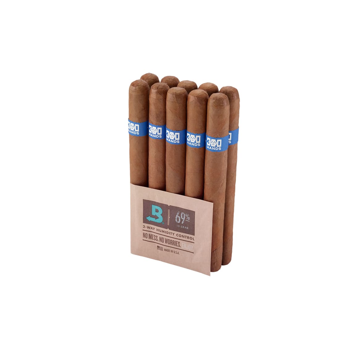 300 Hands Connecticut Churchill Bundle of 10 Cigars