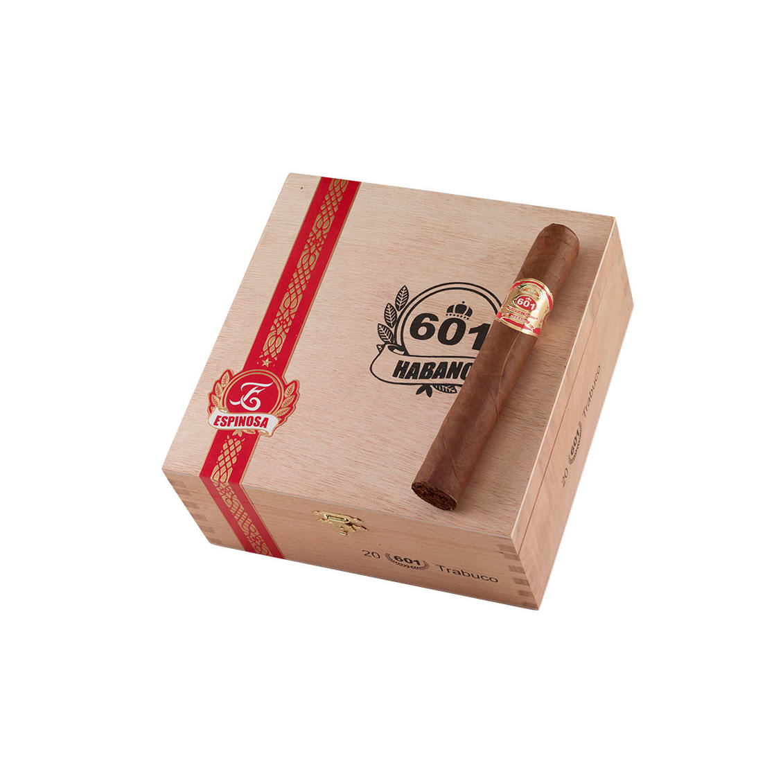 601 Red Label Habano Trabuco Cigars - Natural | Famous Smoke