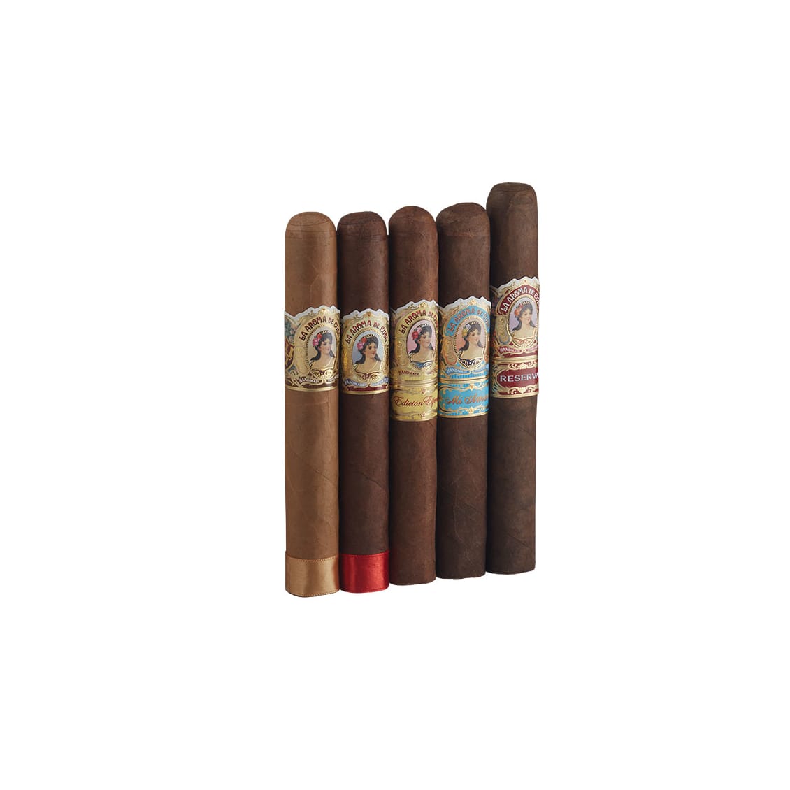 La Aroma De Cuba 92-95 Rated Fresh Pack Sampler (Green)