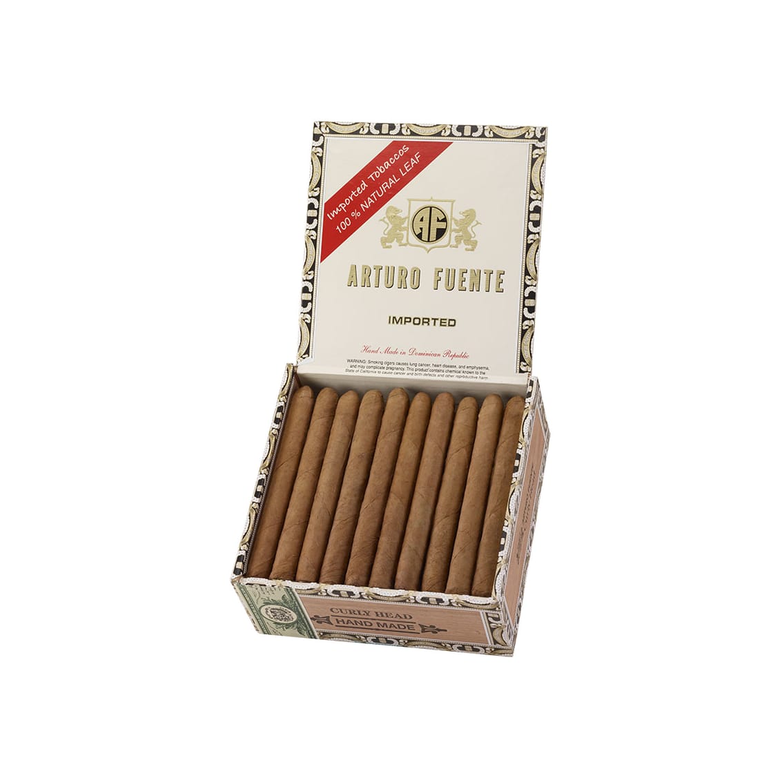 Arturo Fuente Curly Head Cameroon Lonsdale Cigars (6 1/2 x 43)