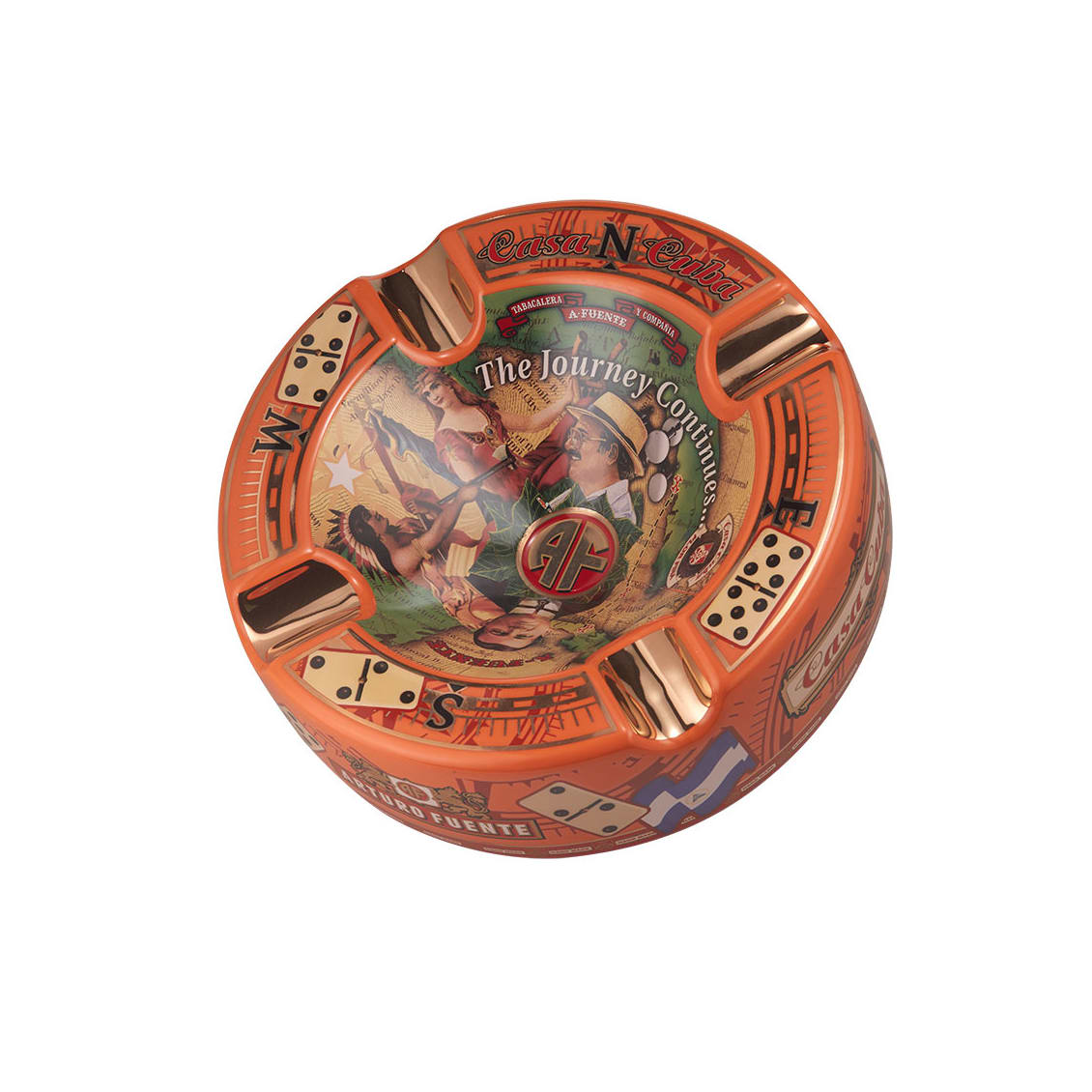 AF Journey Ashtray Orange