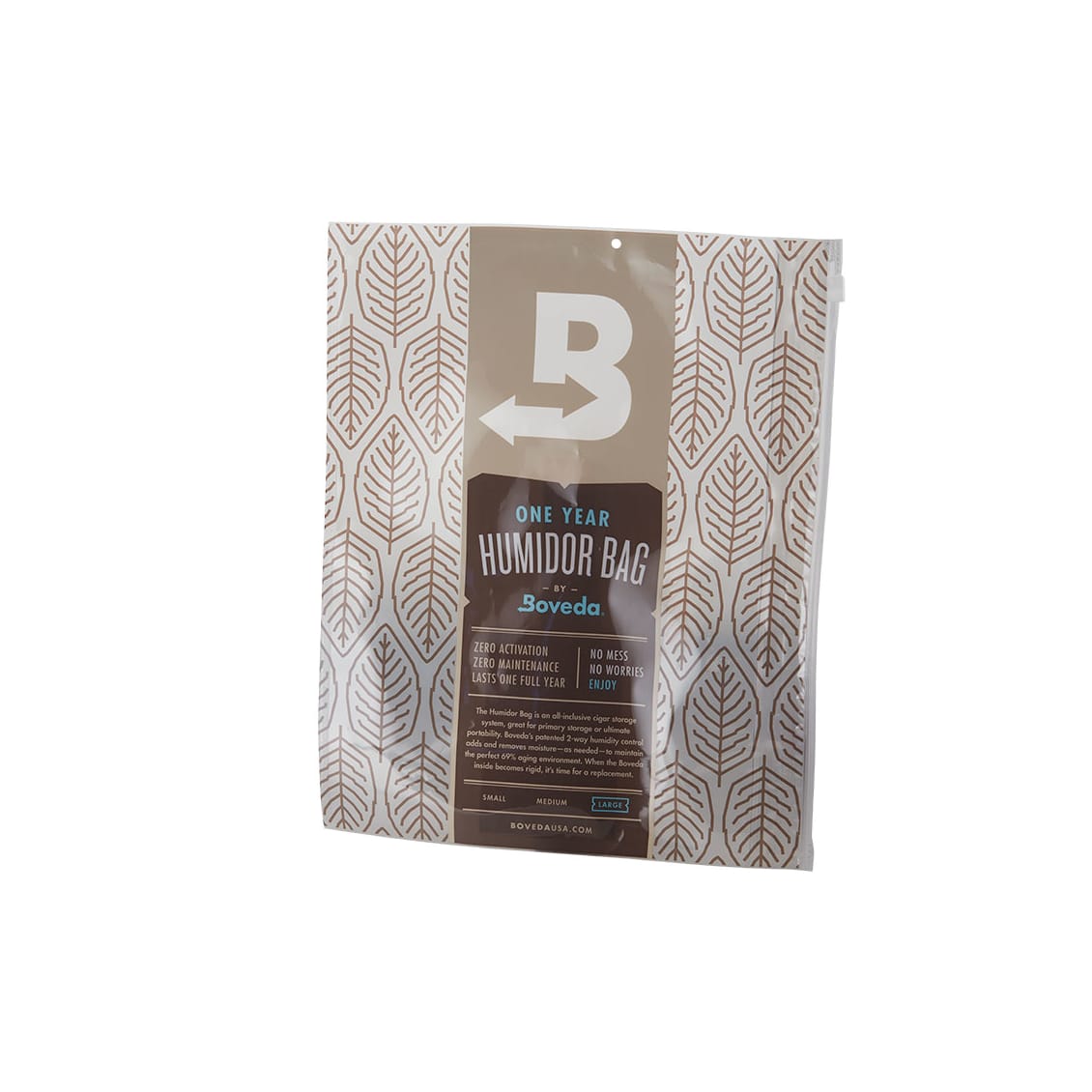 Boveda Large 1 Year Humidor Bag (50 Cigars)