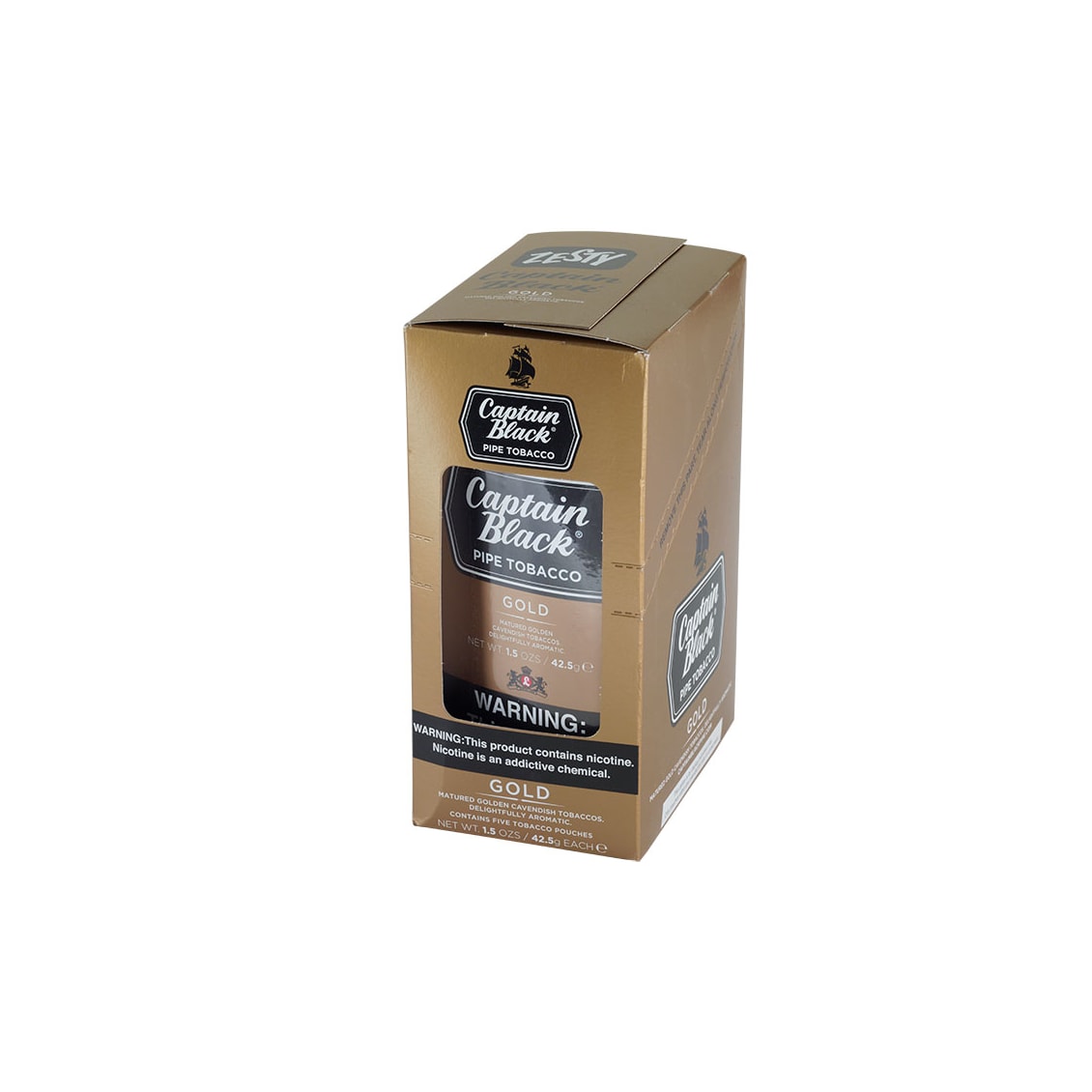 captain black gold pipe tobacco Captain Black Gold Pipe Tobacco 1.5oz Pouch captain black gold pipe tobacco Captain Black Gold Pipe Tobacco 1.5oz Pouch