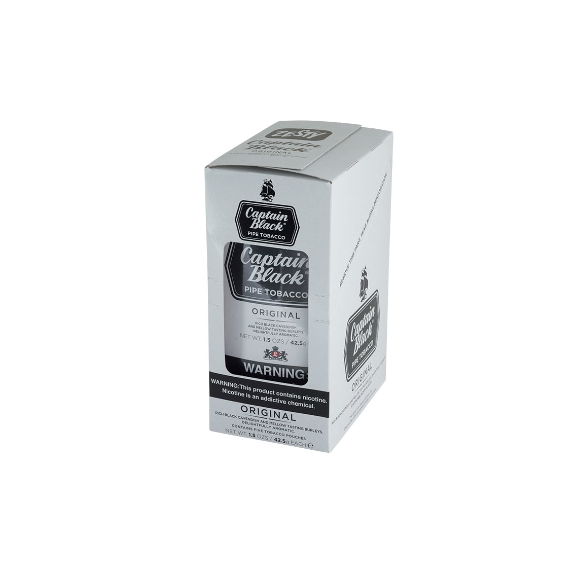 Captain Black Regular 5 Pack Pipe Tobacco