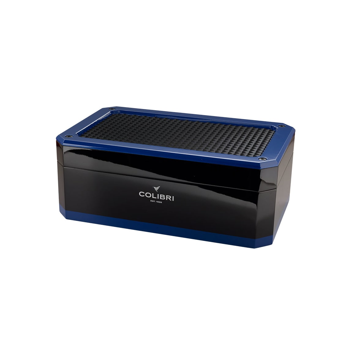 Colibri Rally Black And Blue Humidor