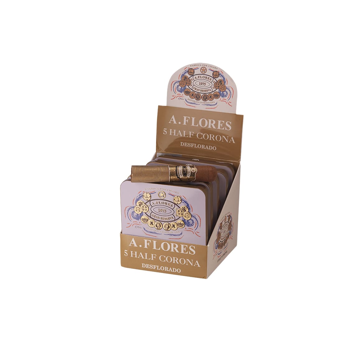 A. Flores Gran Reserve Desflorado Half Corona (5)