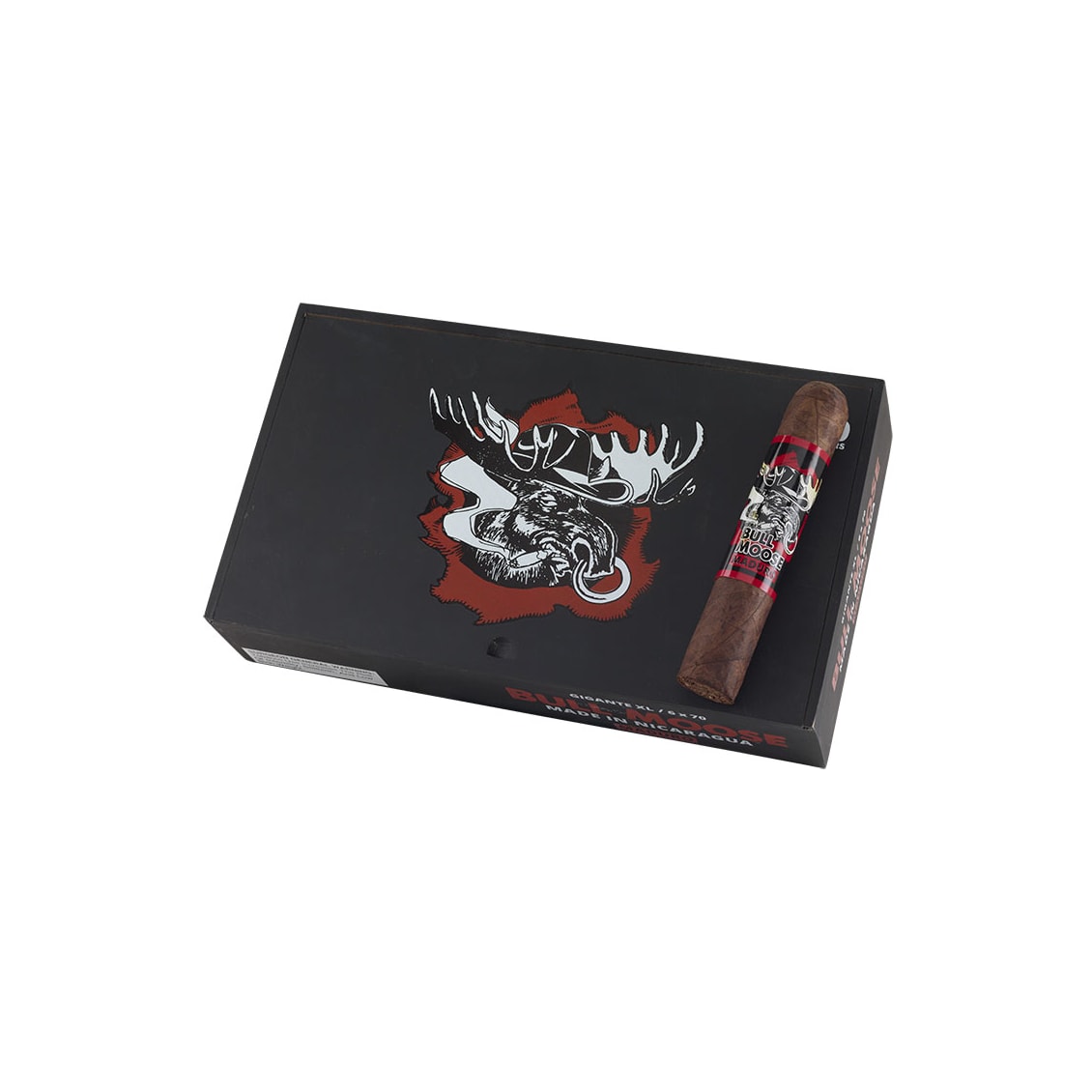 Chillin Moose Bull Moose Gigante XL Maduro Cigars | Famous Smoke