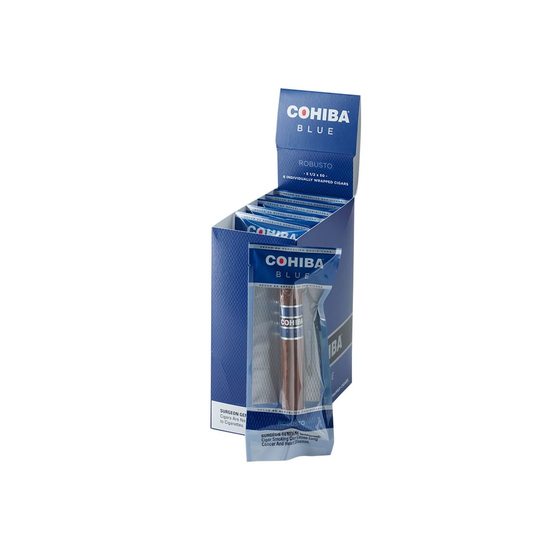 Cohiba Blue Robusto Freshness 6 Pack (5 1/2 x 50)