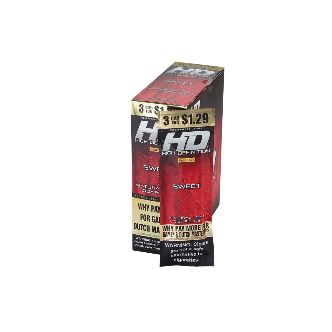 GOOD TIMES HD 3 FOR.1.29 RED 15CT