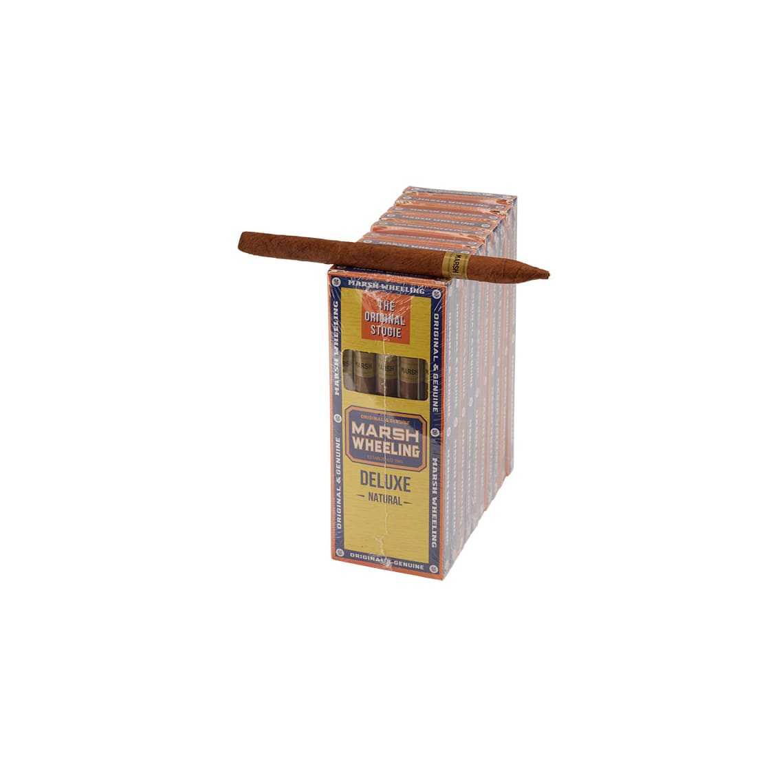 Marsh Wheeling Deluxe Natural (5) Cigars - Not Available