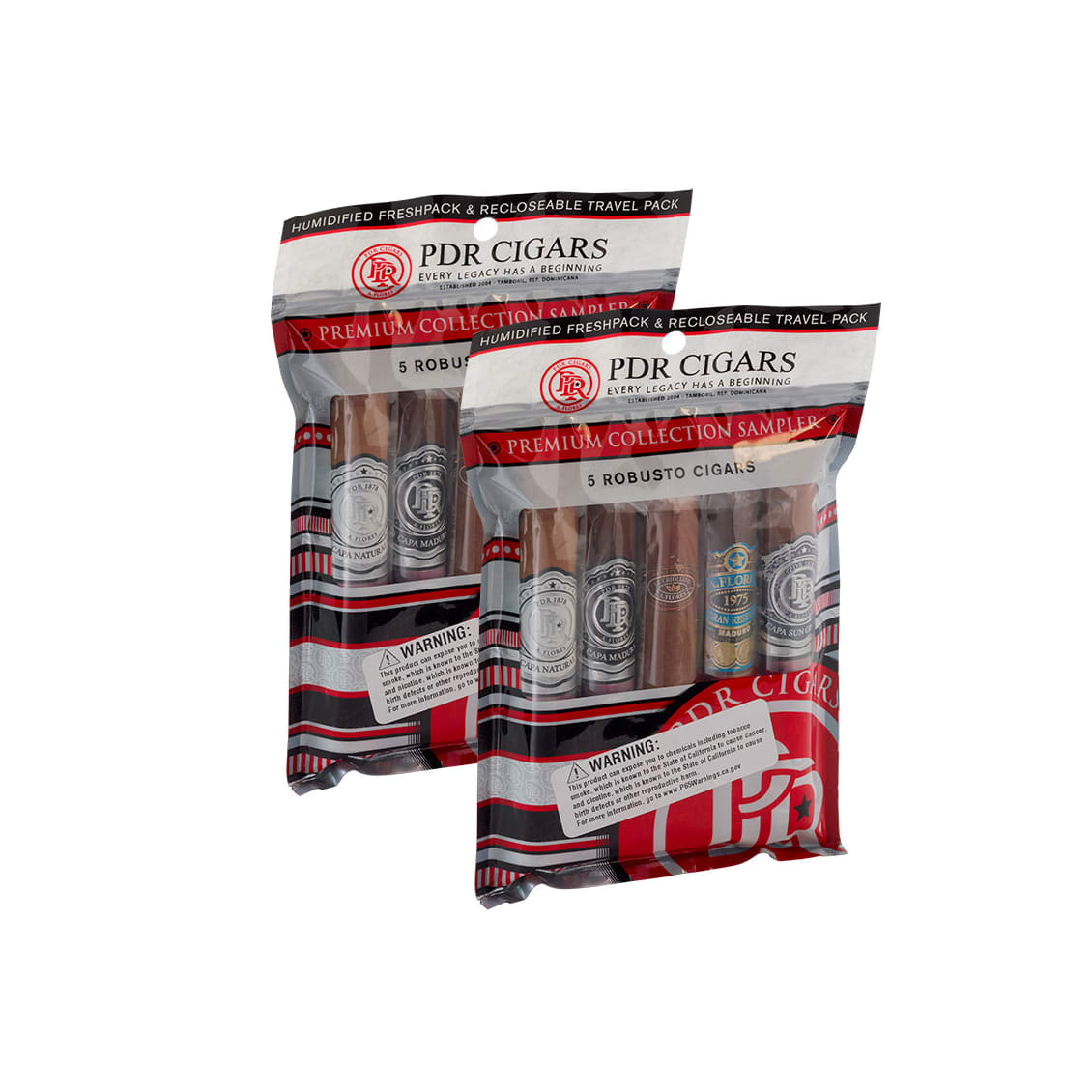 PDR Fresh Pack 10 Robusto Sampler Version E