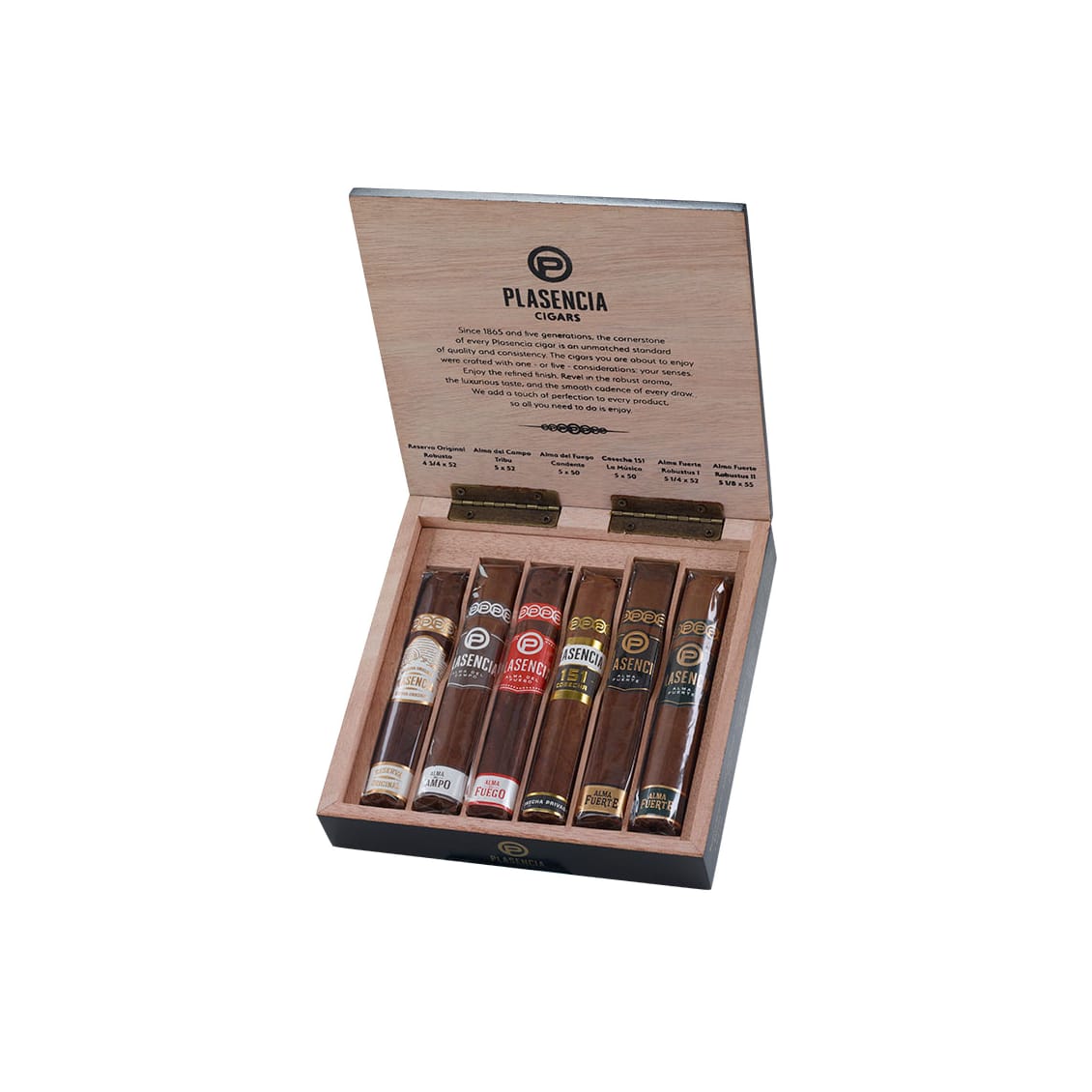 Plasencia 6 Cigar Robusto Coll