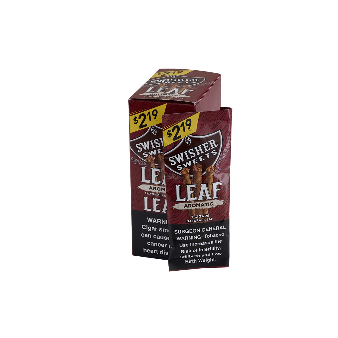 Swisher Sweets Leaf Sweet Cigarillos (3)
