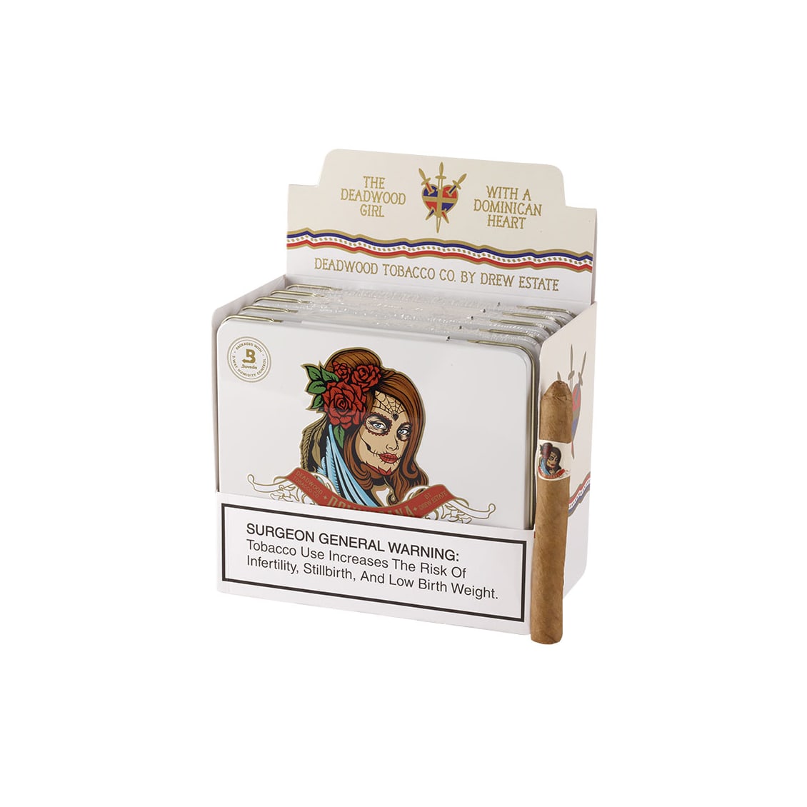 Drew Estate Deadwood Tobacco Dominicana Tins