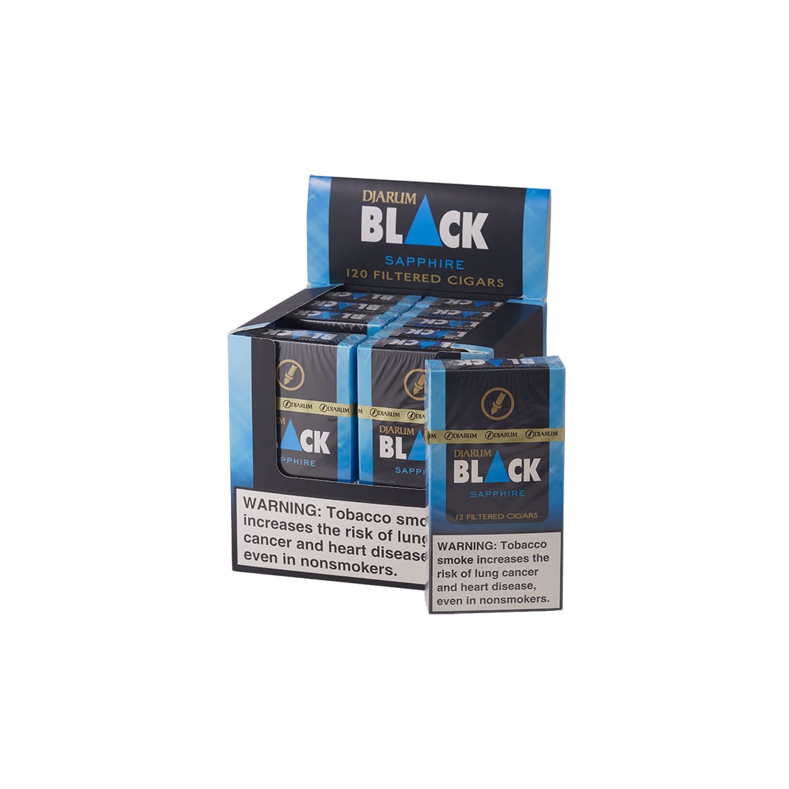 Djarum Black Sapphire Filtered Cigars (12)