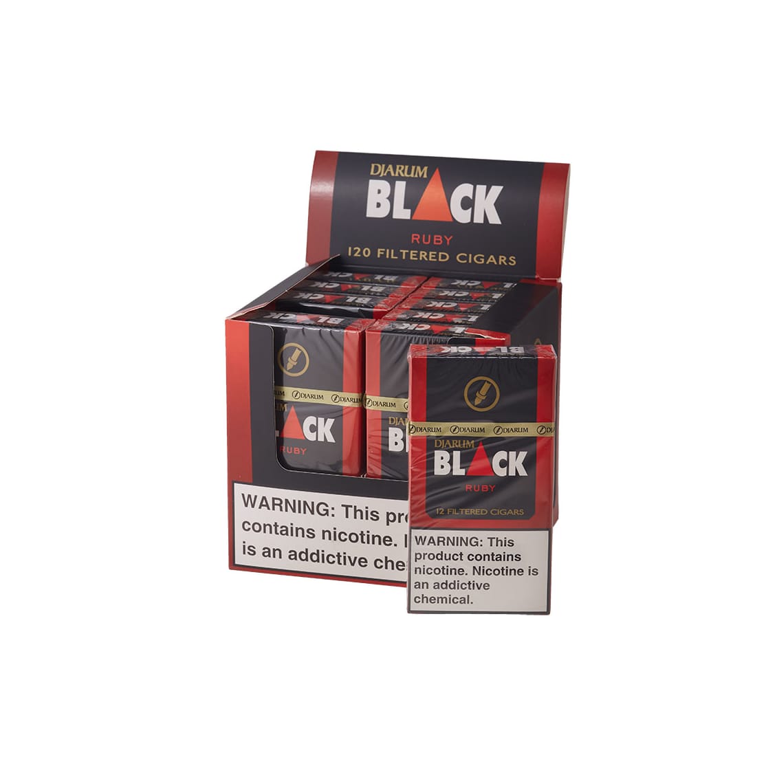 Djarum Black Ruby Filtered Cigar (12)