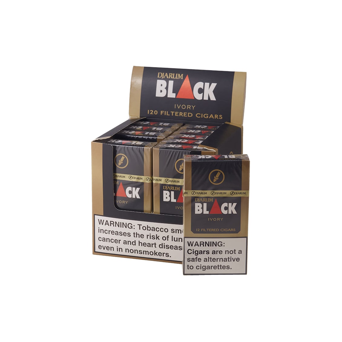 Djarum Black Ivory Filtered Cigar (12)
