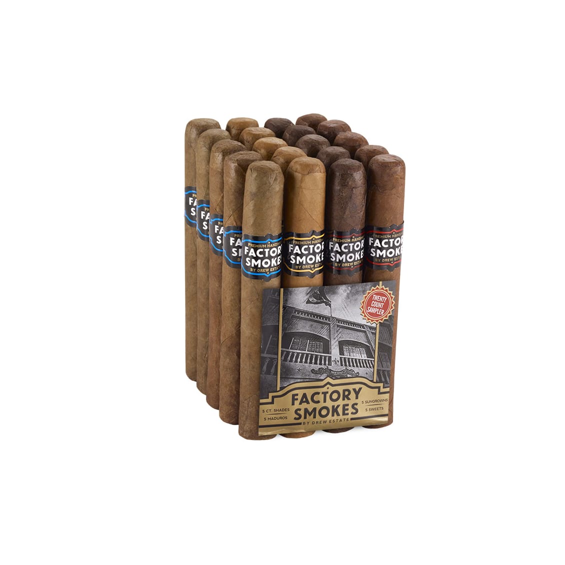 Drew Estate Factory Smokes 20 Count Sampler
