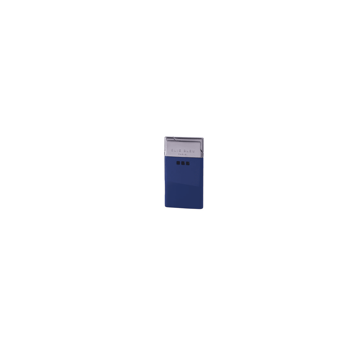 Elei Bleu J-11 Thin Jet Flame Lighter Blue Lacquer