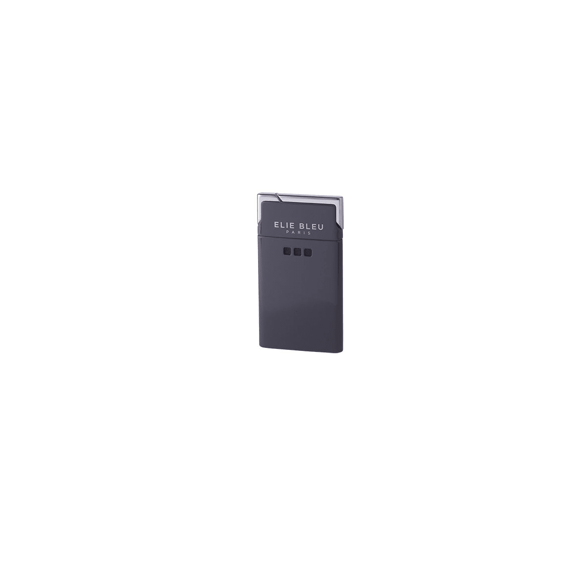 Elie Bleu J-11 Thin Jet Flame Lighter Grey Lacquer