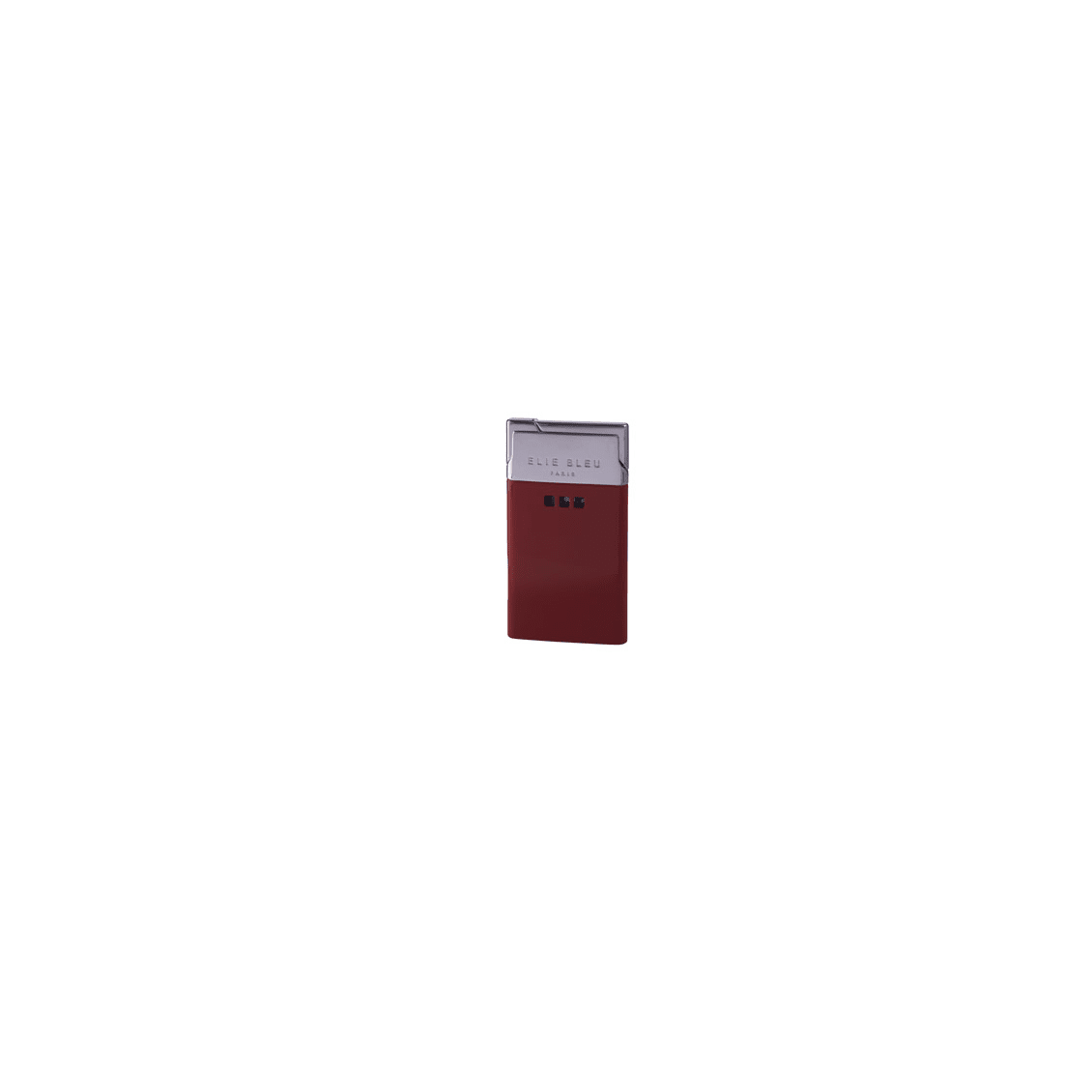 Elie Bleu J-11 Thin Jet Flame Lighter Red Lacquer