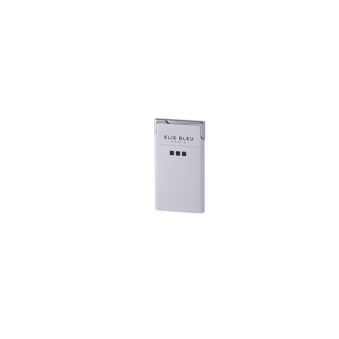 Elie Bleu J-11 Thin Jet Flame Lighter White Lacquer