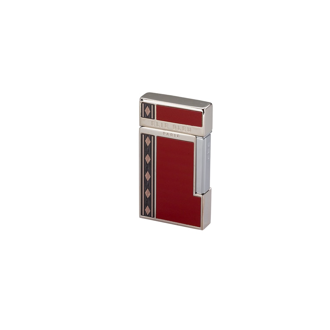Elie Bleu J-14 Diamond Jet Flame Red Marquetry