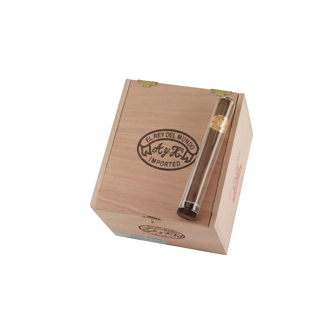 El Rey Del Mundo Naturals Robusto En Vidrio