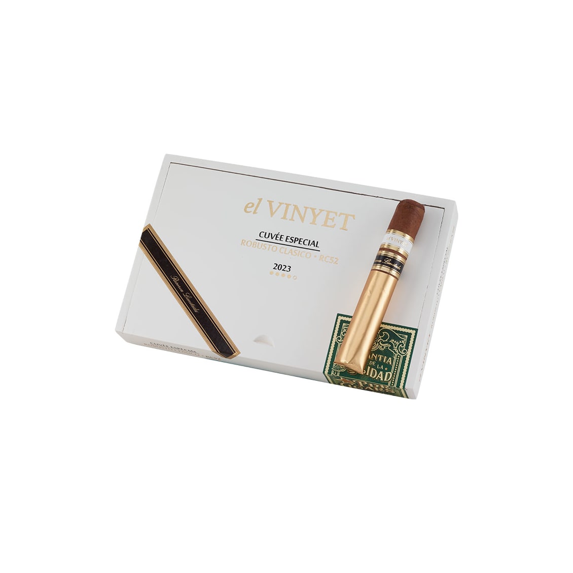 El Vinyet Cuvee Especial 2023 RC52 Robusto Box of 10 Cigars
