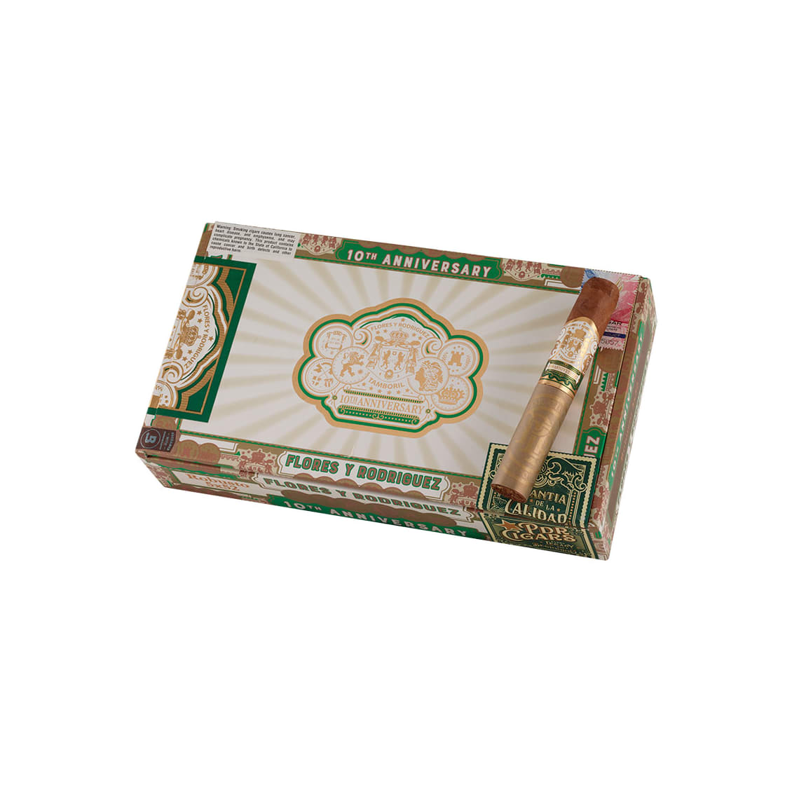 PDR Flores Y Rodriguez 10th Anniversary Robusto