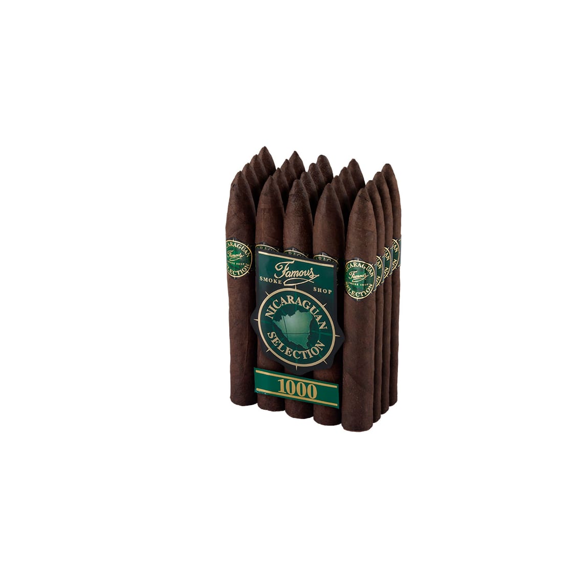 Famous Nicaraguan Selection 1000 Torpedo Maduro