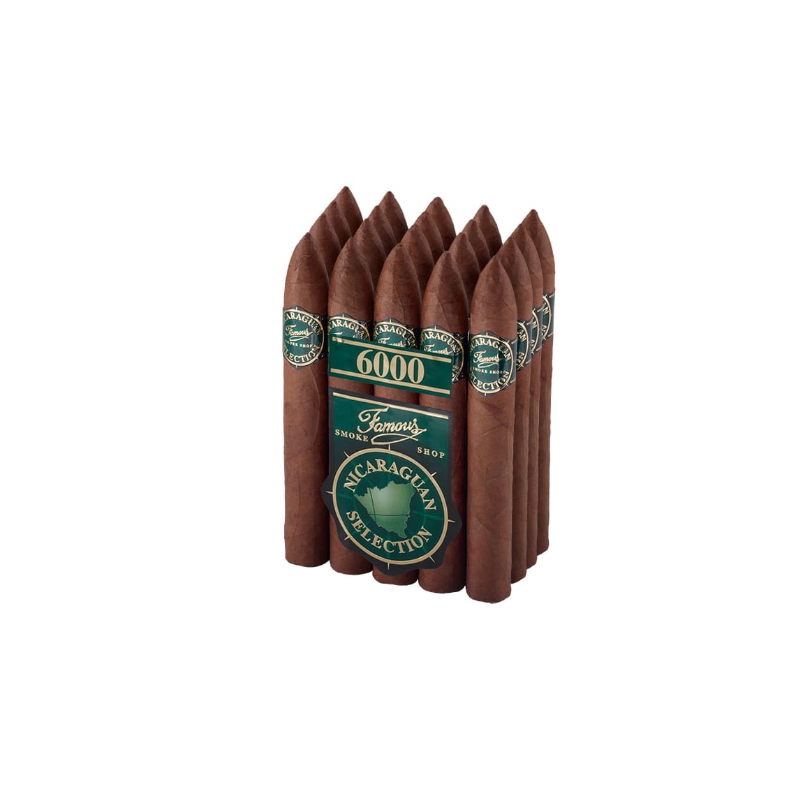 Famous Nicaraguan Selection 6000 Torpedo