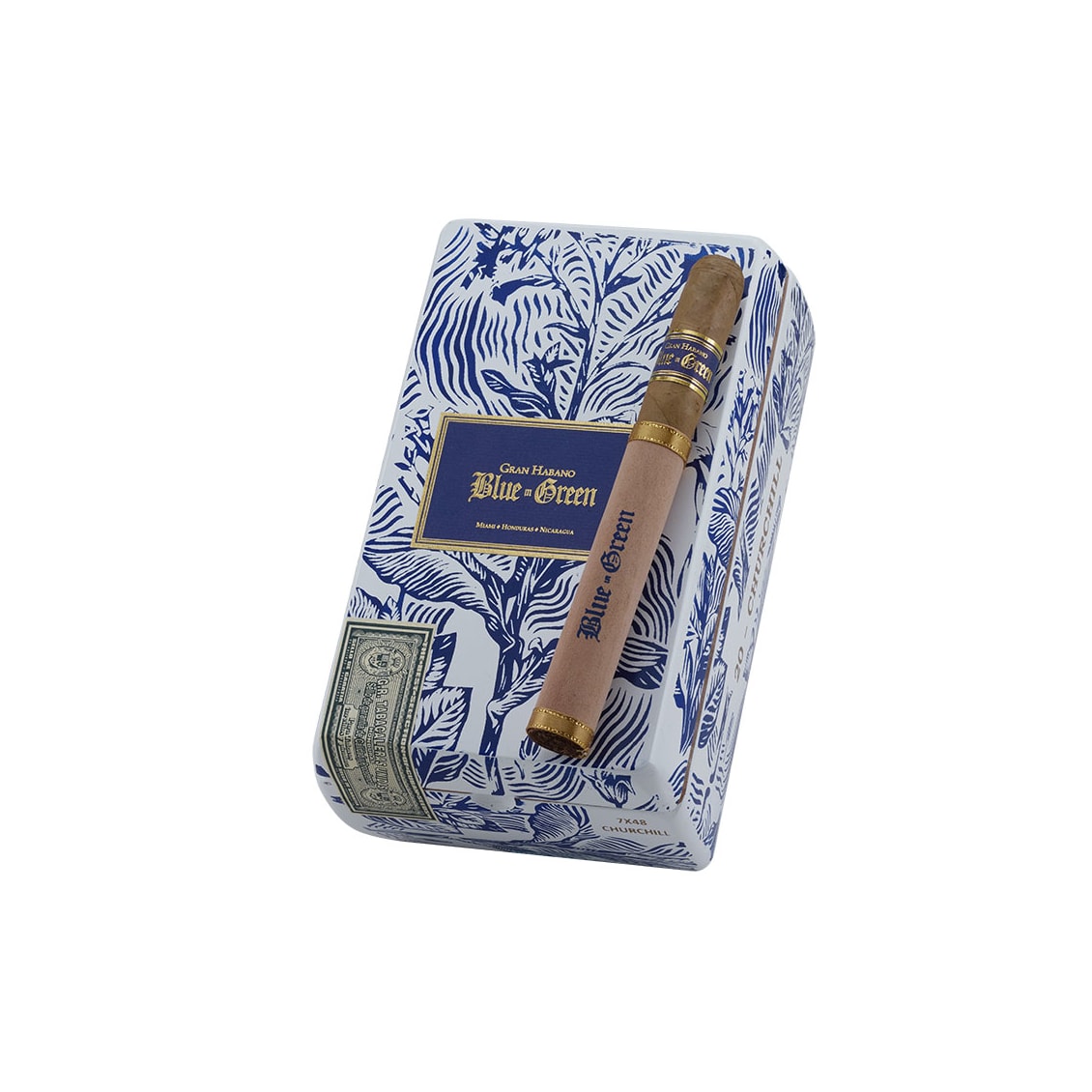 Gran Habano Blue In Green Churchill