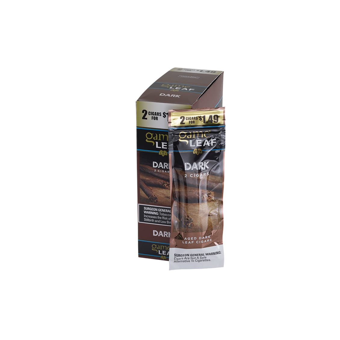 GyV Game Leaf Cigarillos Dark