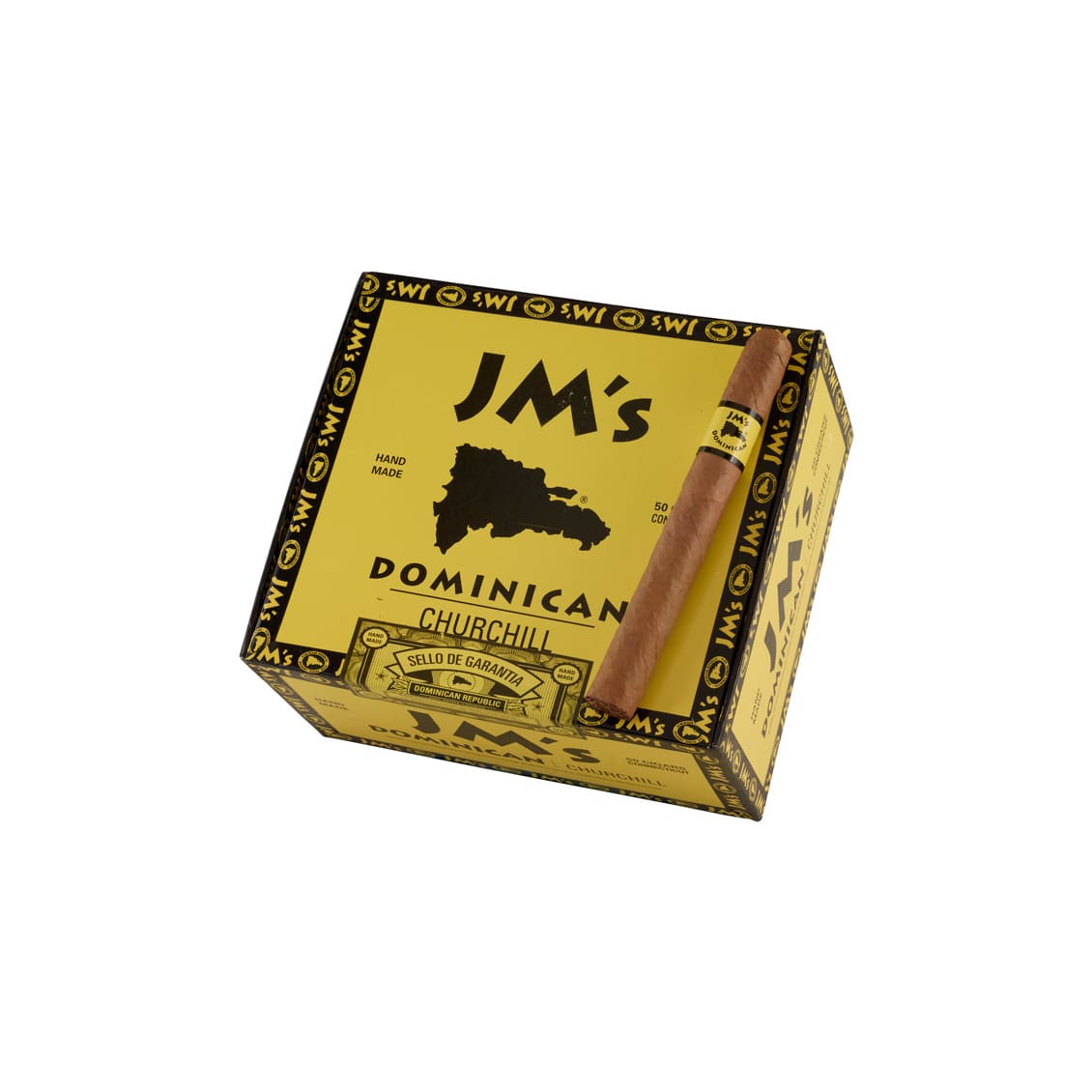 JM's Dominican Connecticut Churchill Box of 50 Cigars