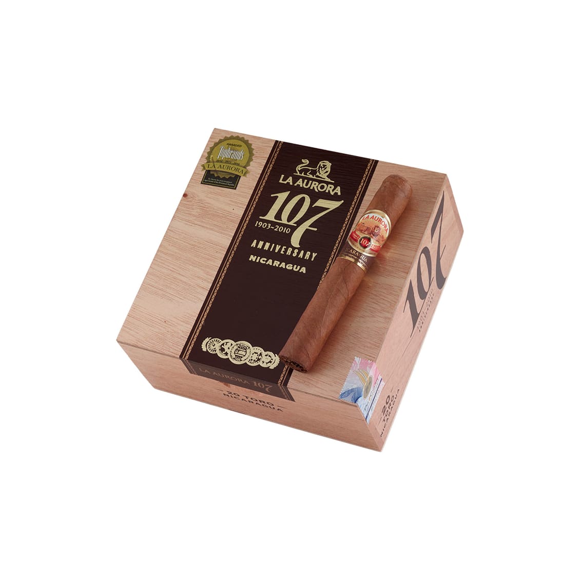 La Aurora 107 Nicaragua Toro