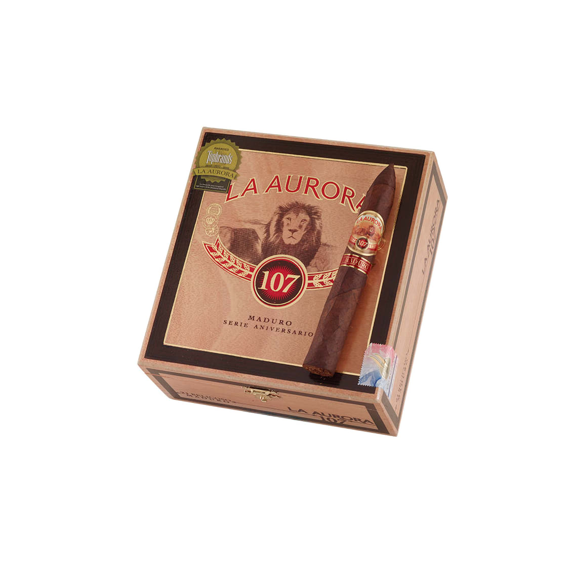 La Aurora 107 USA Maduro Belicoso