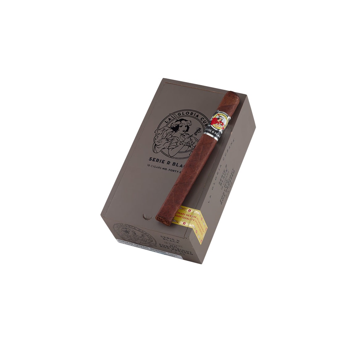 La Gloria Cubana Serie R Black No 48