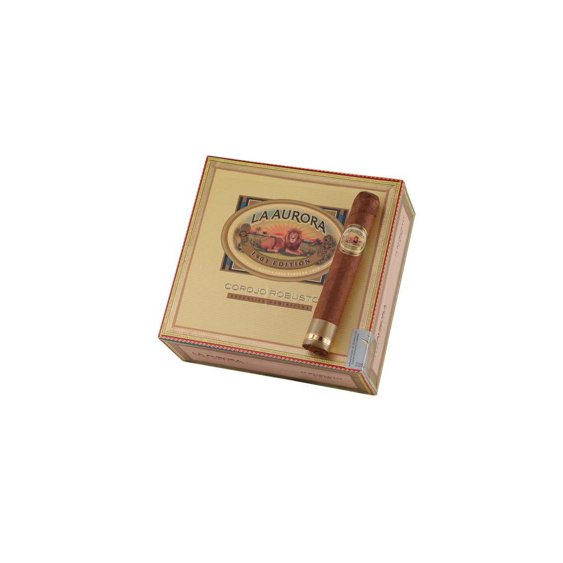 La Aurora Preferidos 1903 Gold Dominican Corojo Robusto